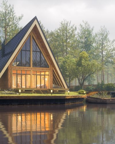 lake property cabin vacation home builder tulsa